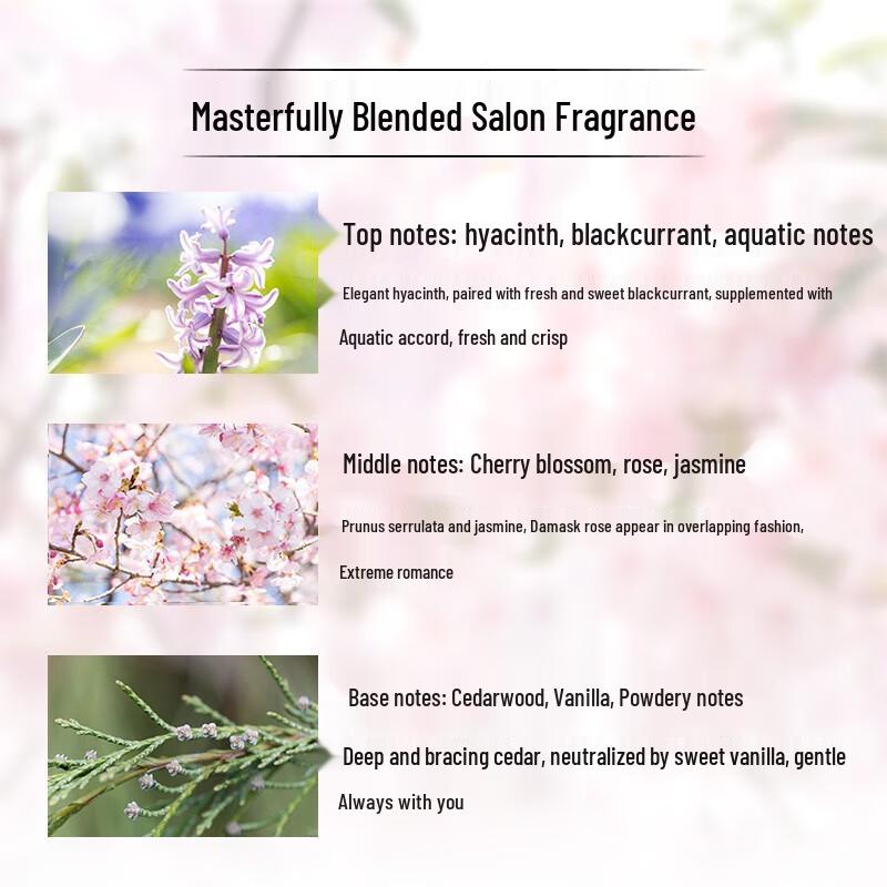 QCHZOC Cherry Blossom Niacinamide Brightening Shower Gel