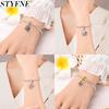 Coppercreative Animal Series Bee Squirrel Cheese Mouse Original Charm Fit Diy Bracelet Women'S Jewelry Making Gift