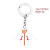 DOTA2 Weapon Model & Portal Scroll Pendant Necklace with Dota Logo Keychain