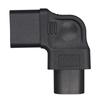 PDU Power Cable Adapter IEC320 C8 To C13 Figure 8 Male To Female IEC Right Angle Female Socket for Electronics