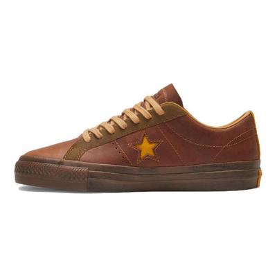 One Star Pro Casual Versatile Low-Top Board Shoes Unisex Brown