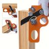 1pc Manual Edge Banding Trimmer, Veneer Edge Cutter Tool, Carpentry Chamfer Plane, Manual Planer Wood Chamfering Fillet Scraper