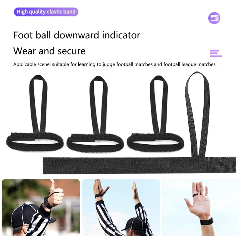 10pcs Football Down Indicator Soccer Wristband Down Indicator Football Accessory