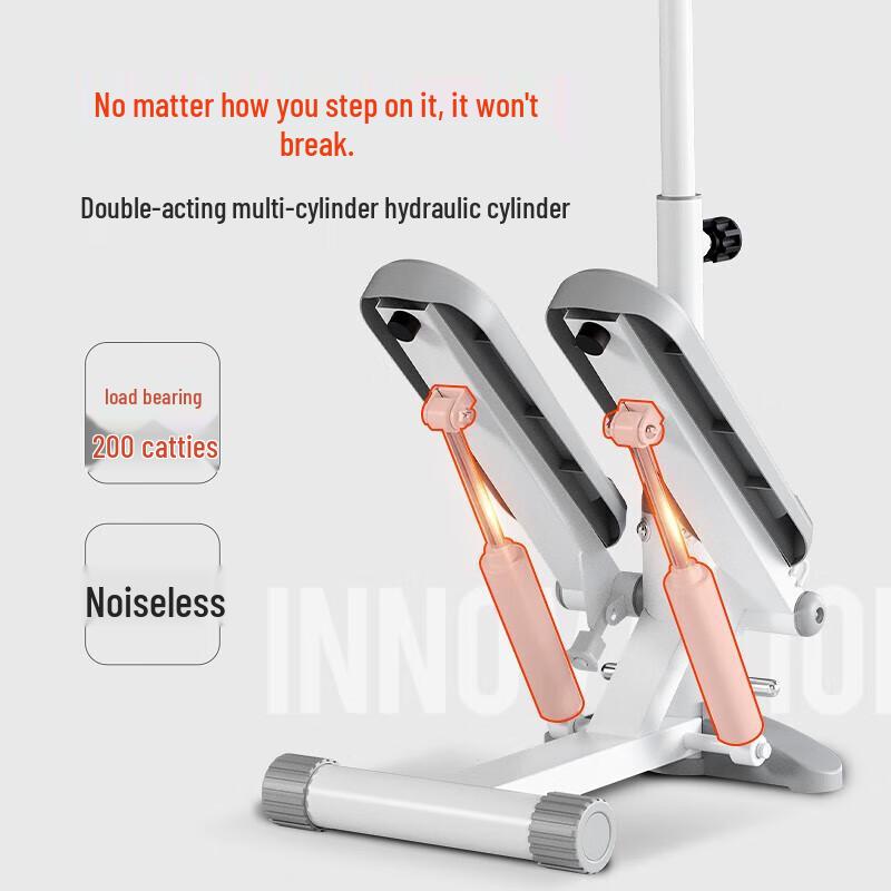 MERACH Quiet Mini Hydraulic Stepper Elliptical Trainer