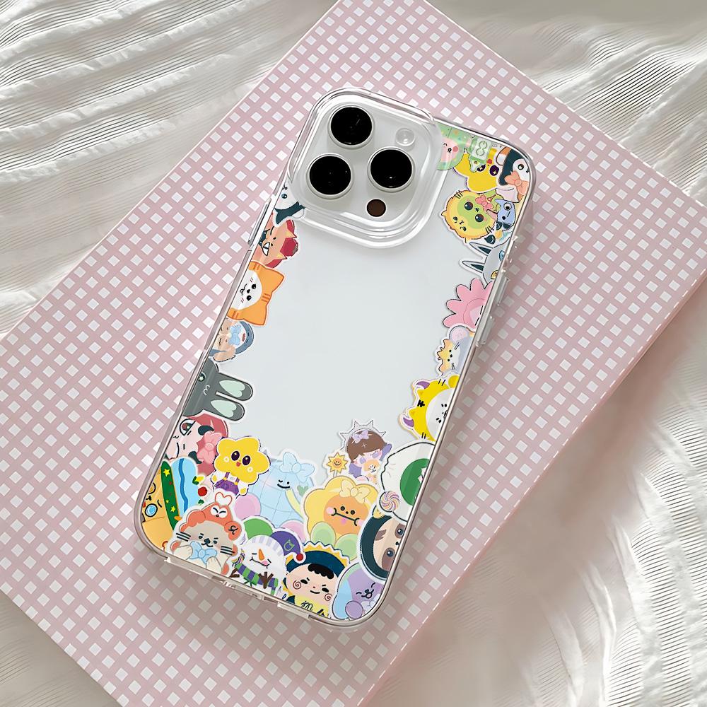 Carcasă de telefon Anime M-Mascot GMMTVS pentru IPhone 17 16 16e 15 14 13 12 11 Mini Pro Max X XR XSMax 7 8 Air Plus Capac Spate Transparent
