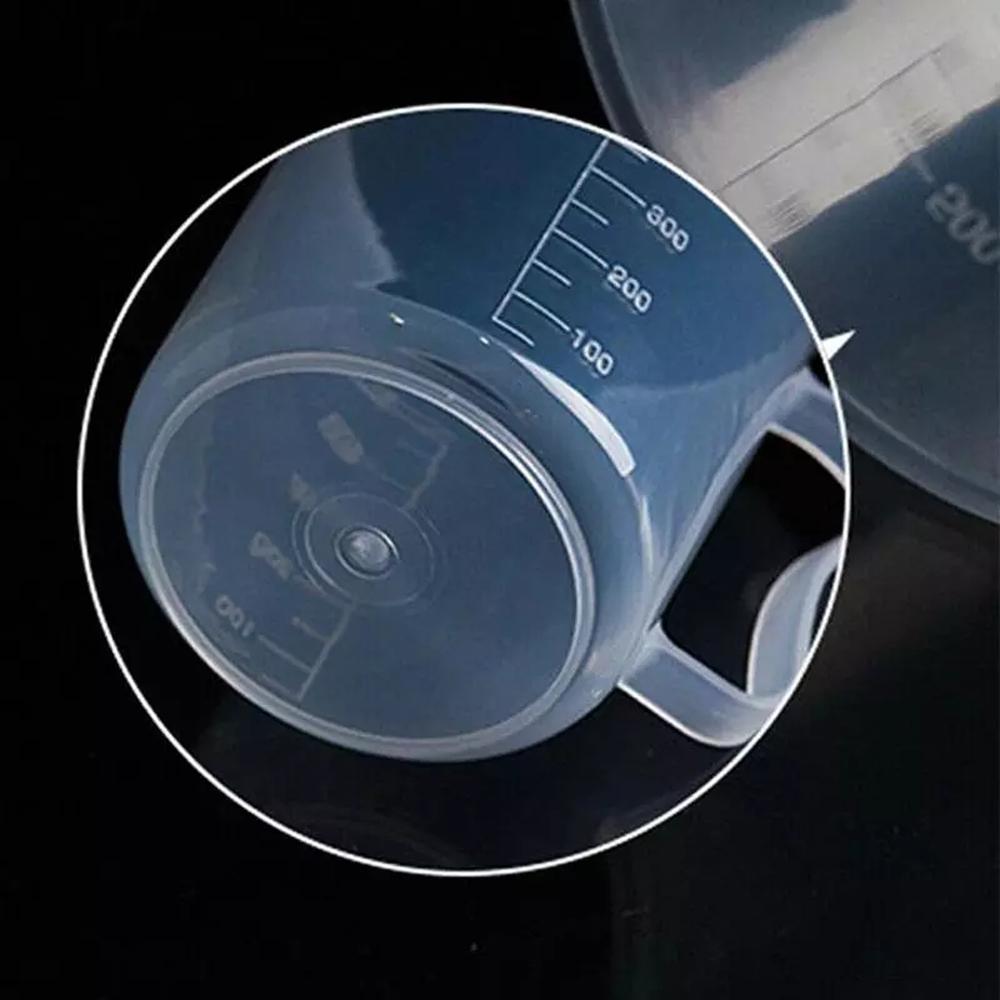 Reusable Transparent Plastic Measuring Cup Measuring Jug With Handle Measuring Cylinder