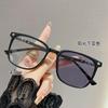 Metal Connect Frame Myopia Glasses -50 -75 -125 -175 Photochromic Eyeglass Lenses Business Glasses