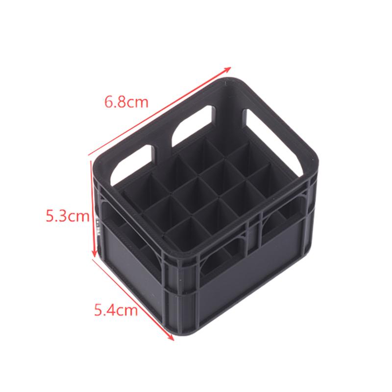 3D-gedruckte Batterieaufbewahrungsbox DIY Bierkiste Nein. 5 AA Nein. 7 AAA-Batterie stapelbarer Aufbewahrungskorb