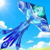 Ice Phoenix Cartoon Peacock Kite - Weifang Animal Bird Design