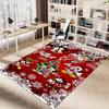 Mickey Minnie Christmas Carpet For Playroom Bedroom Living Room Sofa Home Decorkids Game Area Rug Nonslip Floor Mat