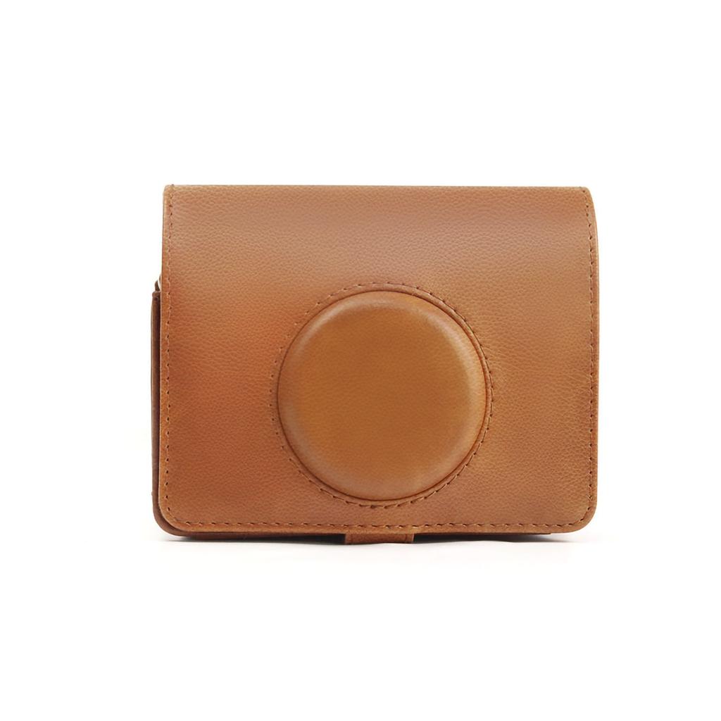 Retro PU Leather Camera Bag Digital Camera Case Photography Leather Case for Instax Mini