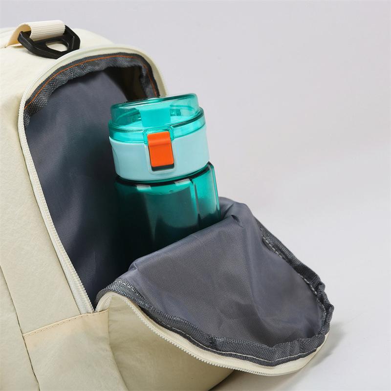 New travel bag large capacity backpack portable short-distance fitness bag travel storage duffel bag