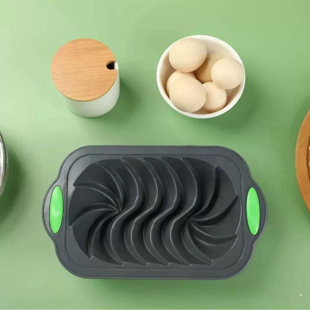 High-Temperature Resistant Silicone Cake, Toast, Cookie, and Muffin Mold