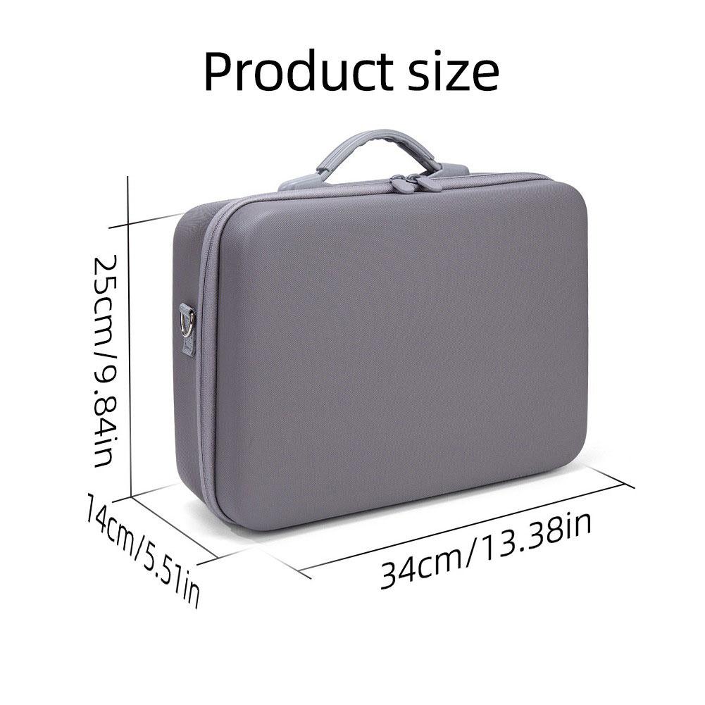 For DJI NEO 2 Premium PU Storage Bag Portable Large Capacity Case Accessories For DJI Neo 2 Organiser Shockproof Carrying Bag