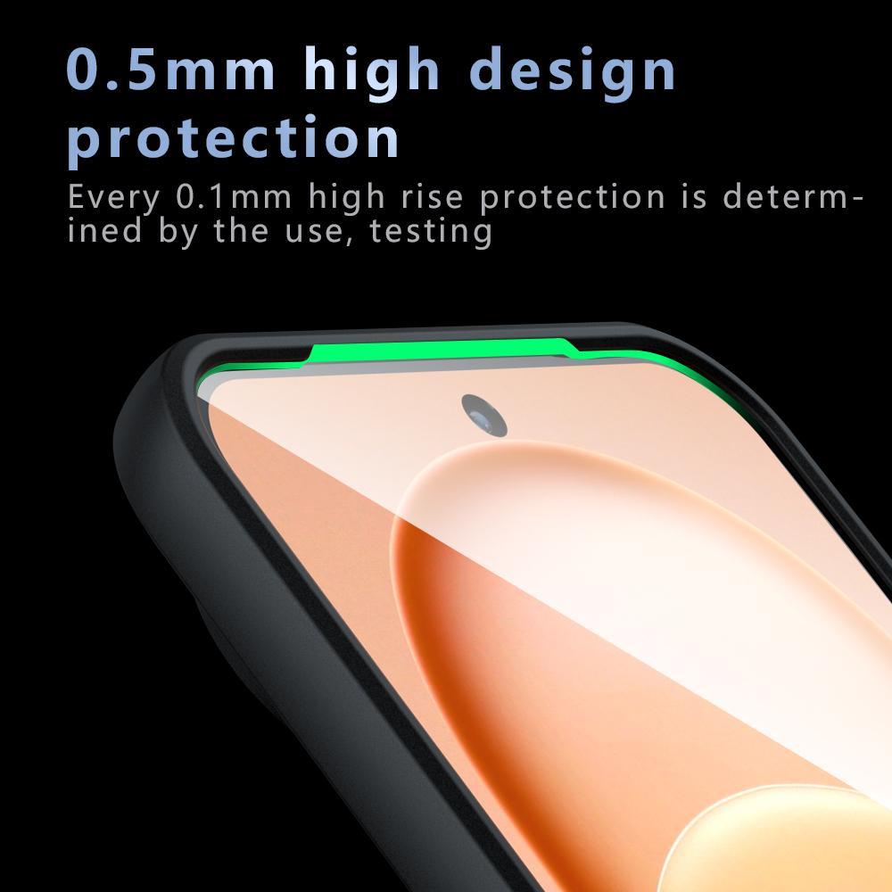 Shockproof Phone Case For Honor Magic 8 Pro Air Magnetic Wireless Charging Soft TPU Frame Translucent Matte Plastic Cover Fundas