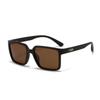 2026 Retro Men's Polarized Square Sunglasses - Trendy, Slimming Design for Driving
