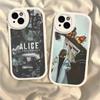 Alice In Borderland TV Suspense Phone Case For IPhone 16 15 14 13 12 11 Pro Max Plus Leather Cover