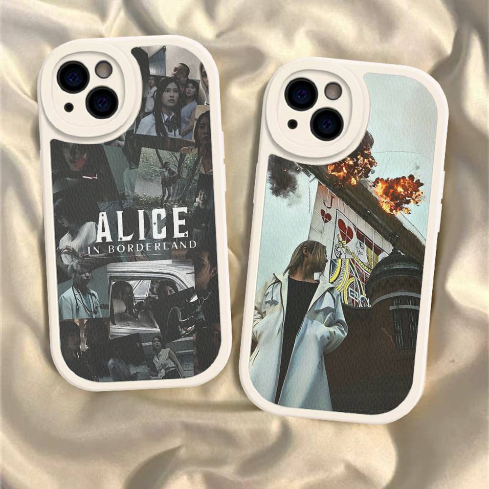 Alice In Borderland TV Suspense Phone Case For IPhone 16 15 14 13 12 11 Pro Max Plus Leather Cover
