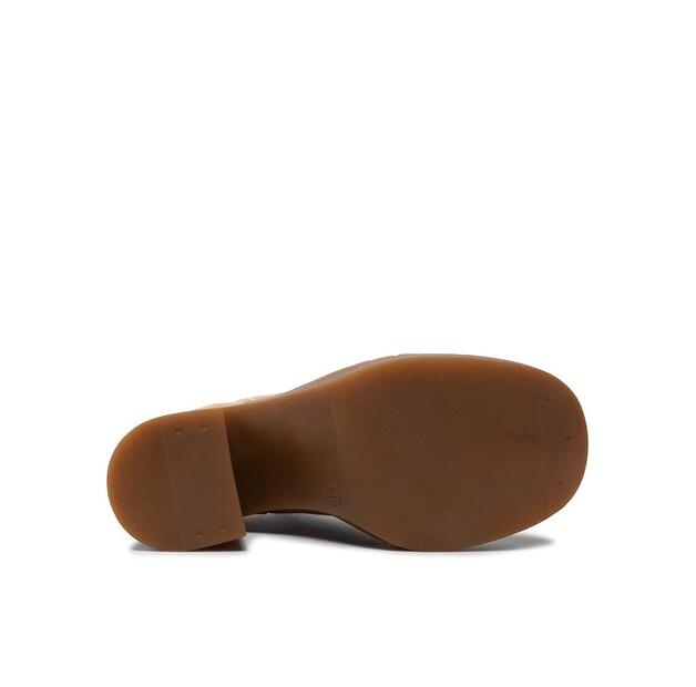 Простые ботильоны SL-34-02-000074 бежевый