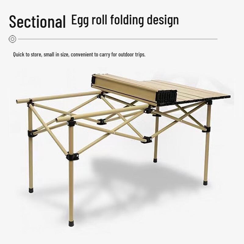 Outdoor Folding Picnic Camping Table and Chair Set