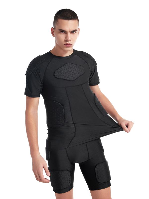 Multisport Honeycomb Anti-Collision Protective Suit: Chest, Waist, and Shoulder Protection for Goalkeepers