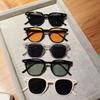 Summer Square Frame Punk Sunglasses Vintage Rivets UV400 Sun Shade Glasses Women Men Retro Luxury Eyewear Gafas De Sol