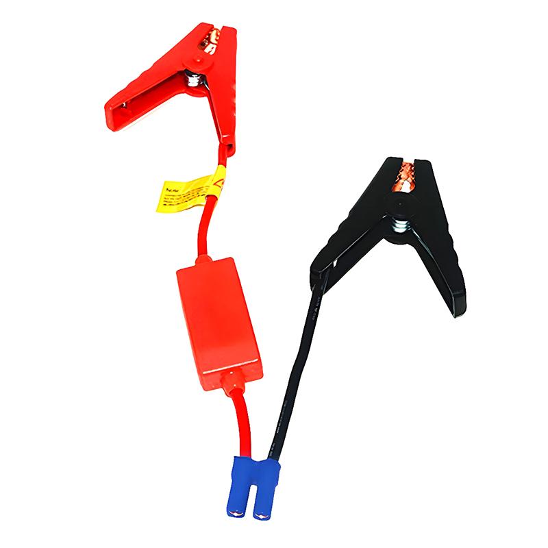 Krokodylki do awaryjnego rozruchu akumulatora z wtyczką EC5 12V urządzenie rozruchowe jump starter klipsy krokodylkowe do samochodów ciężarowych