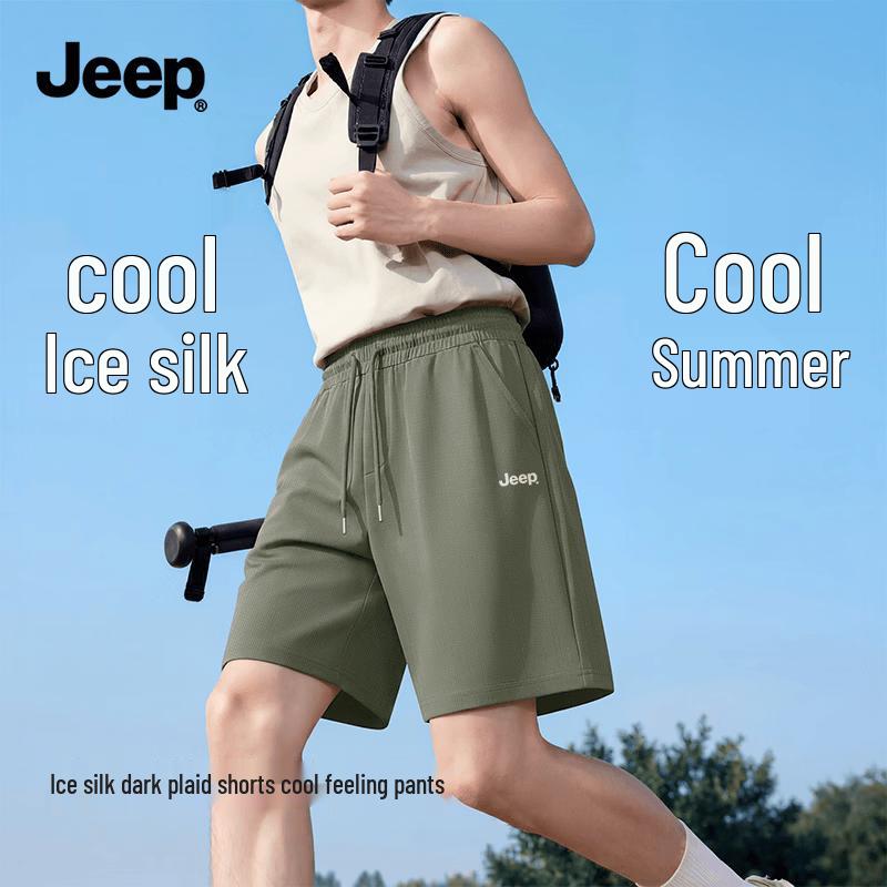 JEEP Men s Ice Silk Quick-Dry Shorts M