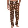 Men's Casual Pants with Pockets for Home Sleeping and Lounging