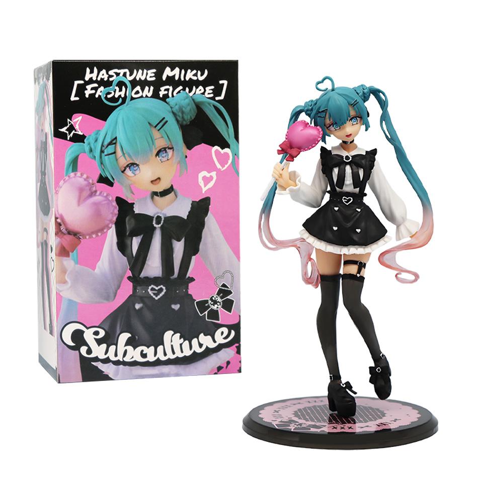 20CM Аніме Hatsune Miku X Cinnamoroll Figure Аніме Peripheral Колекційні моделі Декоративні прикраси Діти Kawaii Подарунок