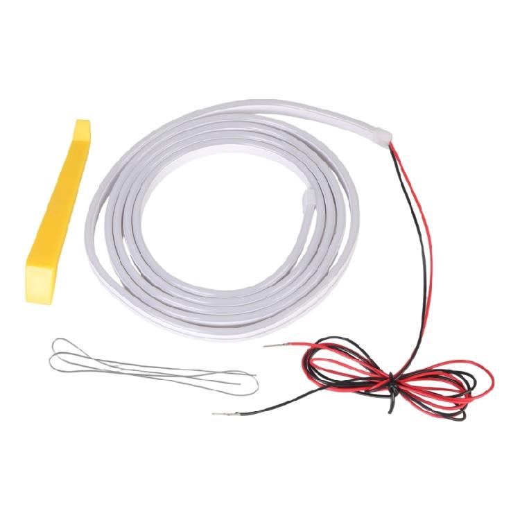 

LED Light Strips for Vehicle Trunk Atmosphere Creation Waterproof Flexible Simple Mount Improves Nighttime Visibilities