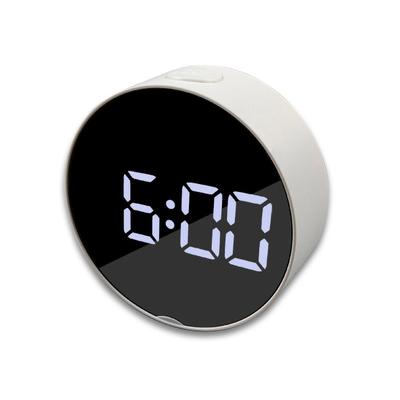 Multifunctional Electronic Clock Bedside Alarm Clock LED Mirror Table Clock Large Screen Digital Desk Clock