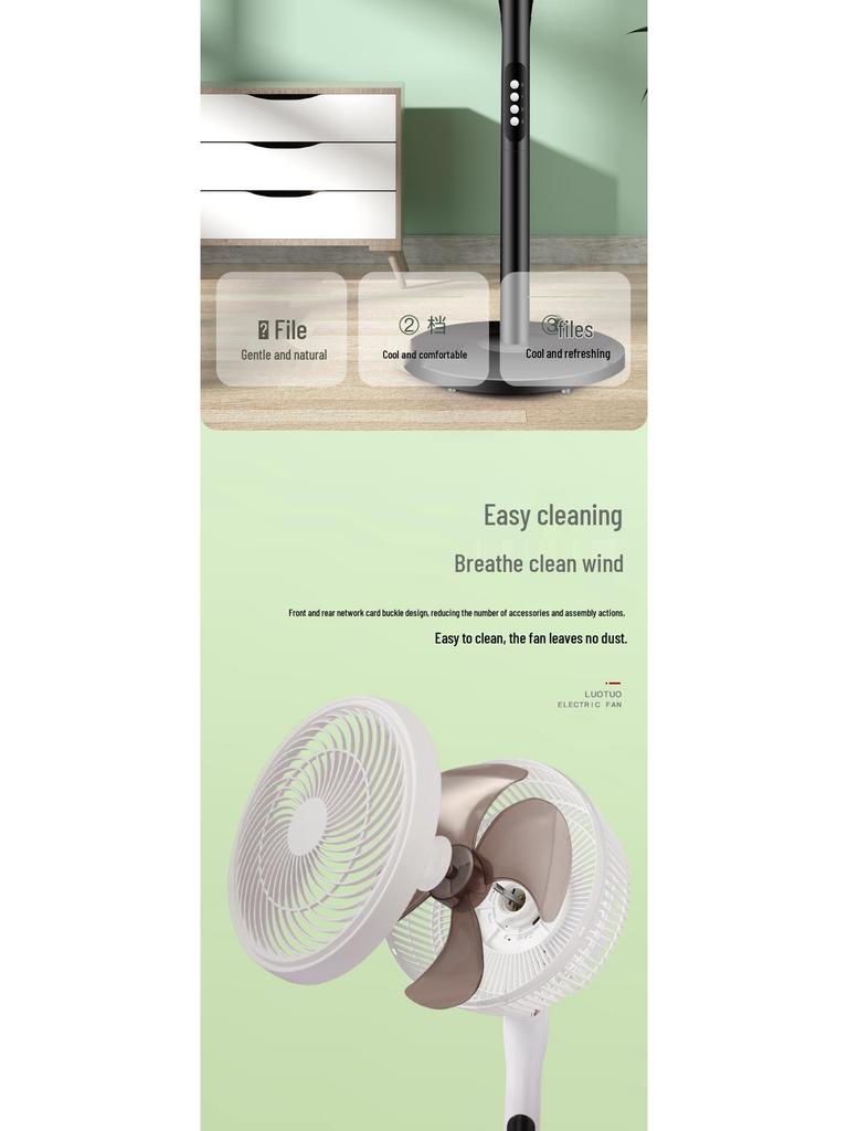 Silent Oscillating Camel Air Circulator Fan for Table & Floor - Ideal for Dorms & Homes