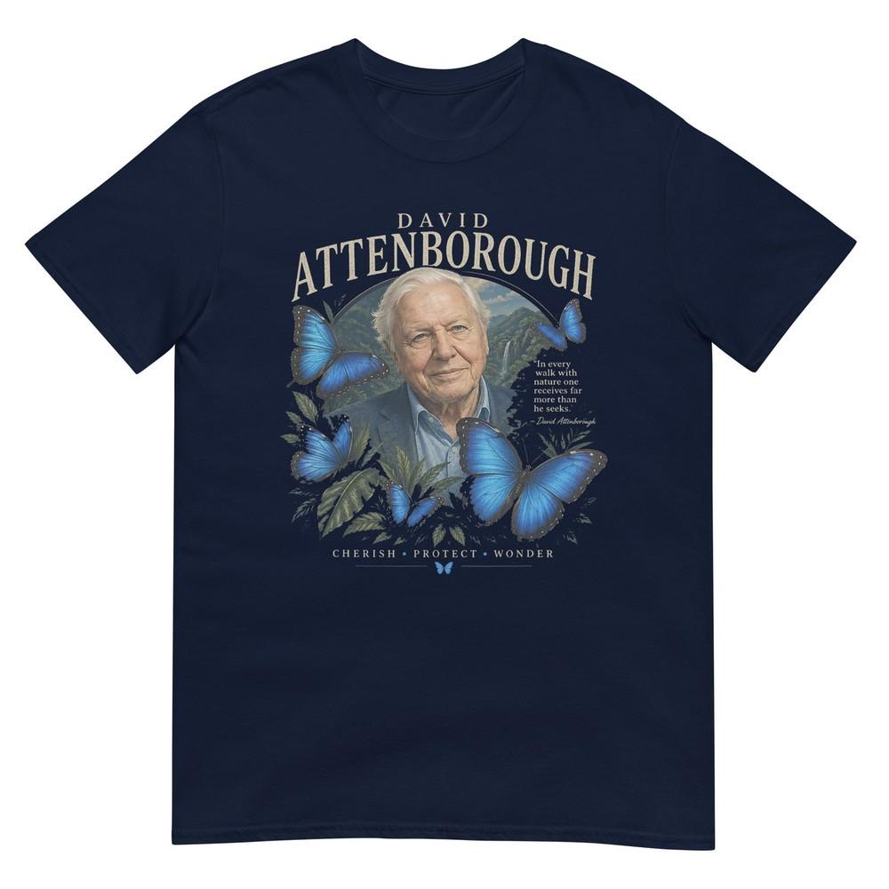 David Attenborough Tshirt S
