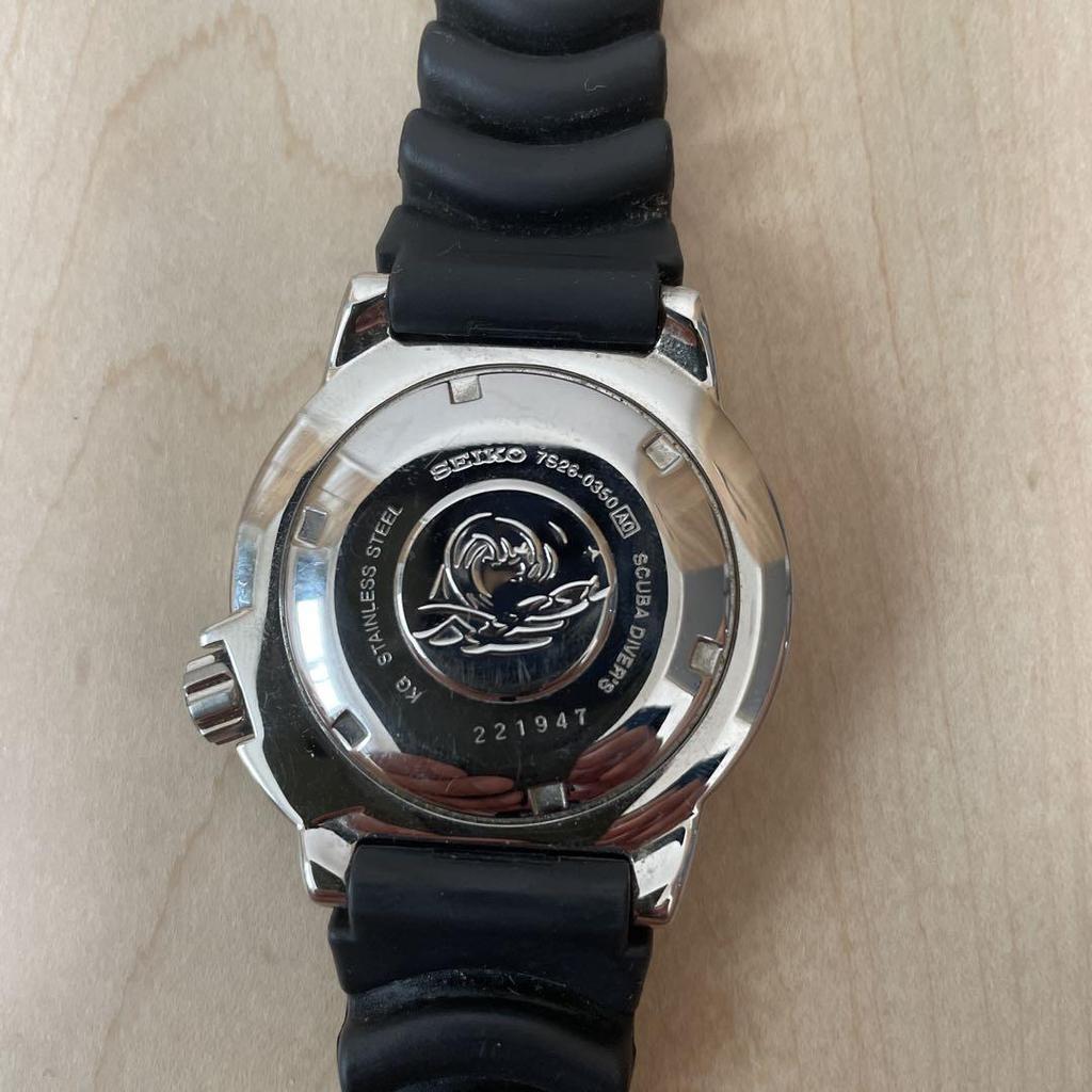 [USED] SEIKO Automatic Diver's Watch Orange Monster