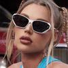 Square Cat Eyes Sunglasses Unisex Shade Sun Glasses Rivet Personality Punk Style for Women And Men
