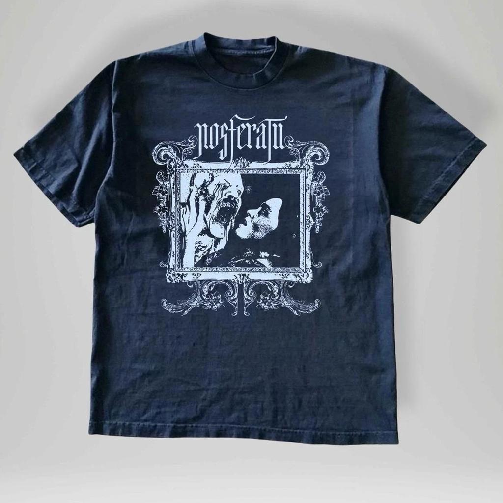 Nosferatu Horror Retro Graphic Tee Unisex Short Sleeve Shirt S-4XL