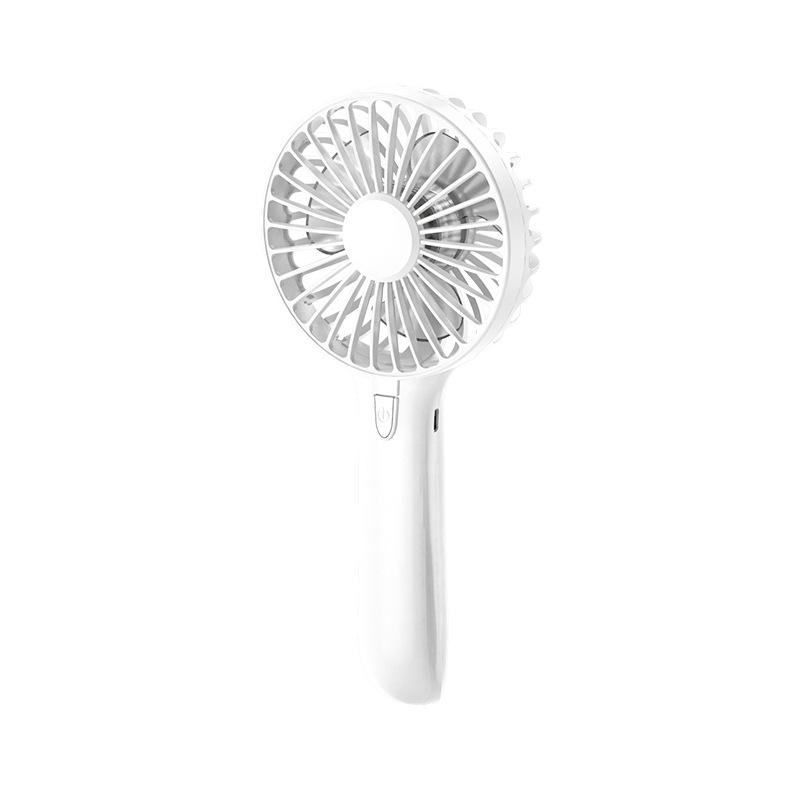 Portable Silent Handheld USB Charging Mini Fan with Large Airflow for Outdoor Use