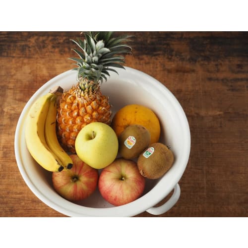 Nodahoro Enamel Basin, Heat-Resistant, 32cm, with Handle, Washtub, Footbath, Soaking Tub, White, Made in Japan, TA-32