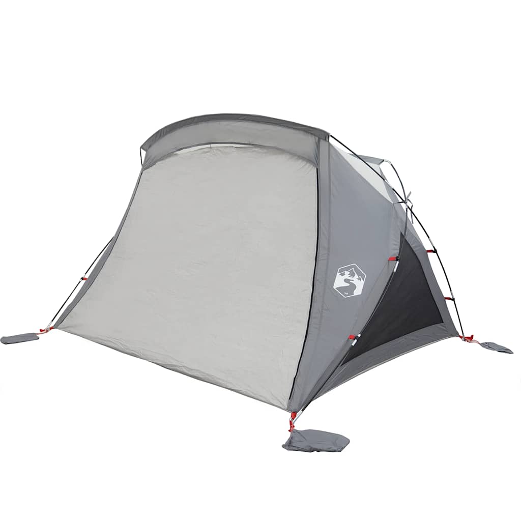 Beach Tent for 2 Persons Gray Waterproof