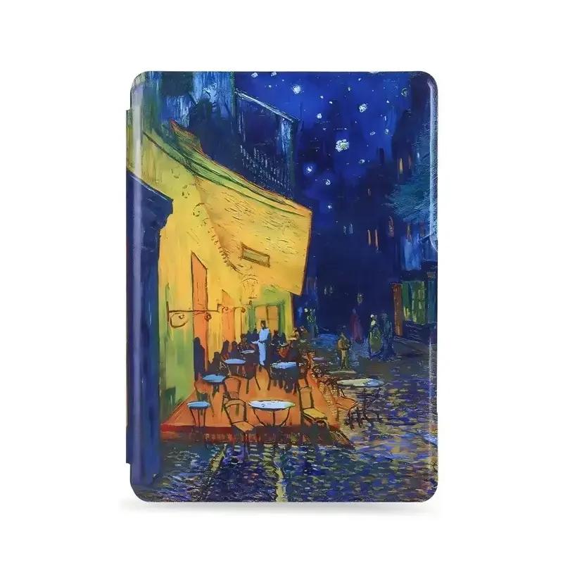 For Kindle Colorsoft Signature Edition 1st Generation Case 7 inch 2025 Leather Case Auto Sleep Cover Paperwhite 12th Gen Funda