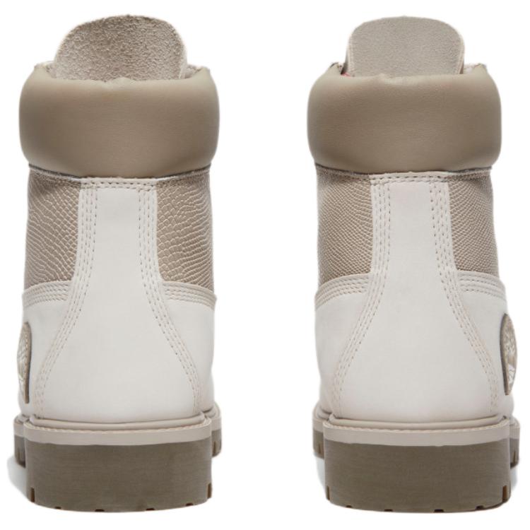 Timberland Heritage Series Neue Frühjahrskollektion Bequeme Kurze Outdoor-Stiefel Herrenstiefel Weiß Braun A41MW-EM3