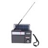   Solar Radio Portable AM FM SW Radio Support Rechargble Battery and Solar Panels Power Supply for Camping Outdoor Activities
