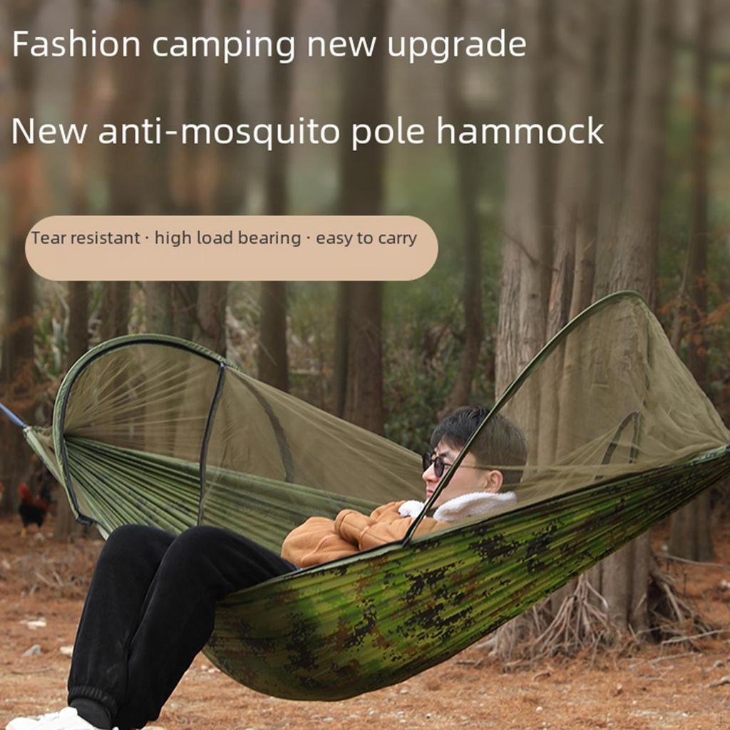Camping Hammock 2 Person Portable Accessories Tree Swing Bed Sleeping
