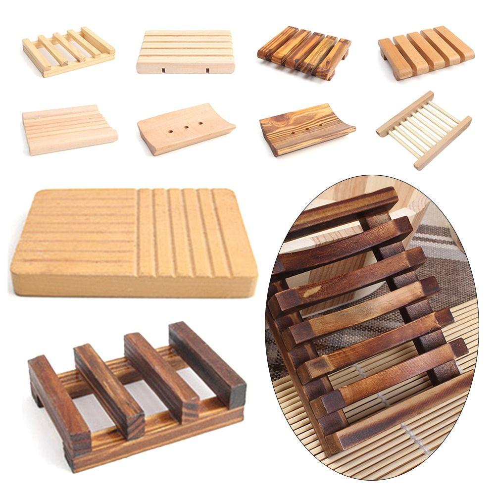 

Мыльница из сосны, держатель для хранения ручной работы, портативная тарелка, коробка, контейнер для ванной комнаты