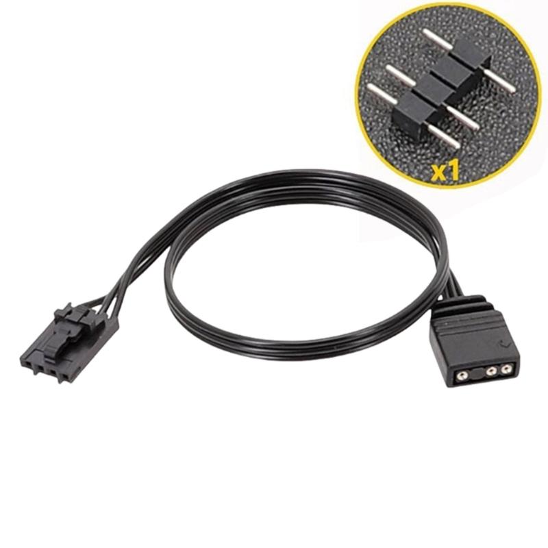 

ARGB Fan Connectors, 4Pin To 3Pin Adapter Converters For Lighting Control Hubs for Customs PC Build Converters 1