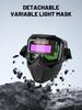 Auto Darkening Welding Glasses,Detachable and Comfortable Welding Mask,Work Equipment Face Protector Welder Mask Face Shield