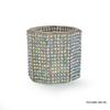 Nail Art Crystal Octagon Mixing & Washing Glass Cup