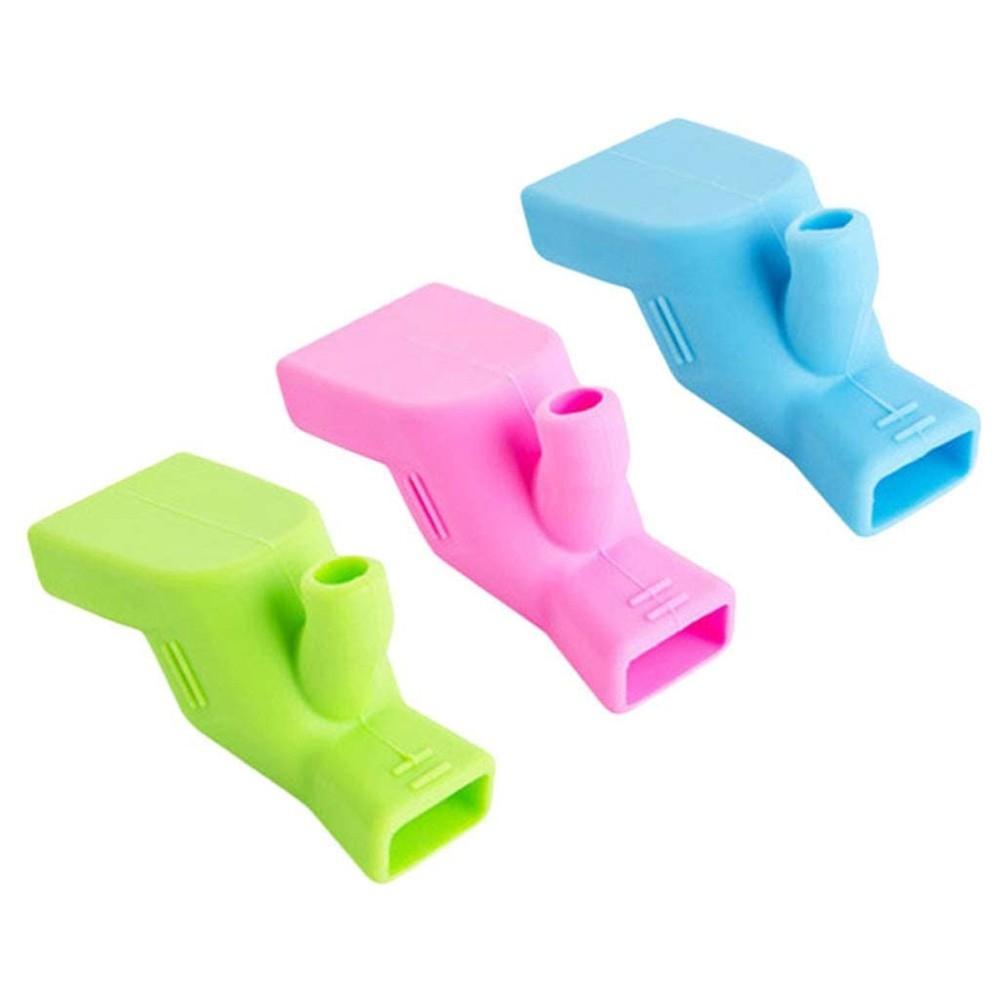 2pcs Flexible Faucet Extender Tap Head Water Saving Sink Kitchen Portable