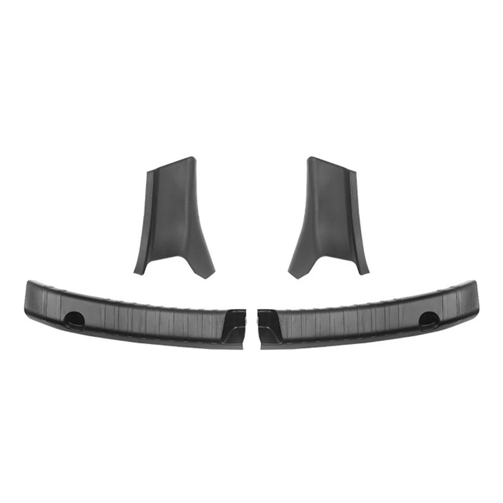 Trunk Sill Plate Cover for Model Y Threshold Bumper Guards Protective Cover Kit Scratch-resistant Auto Accessories